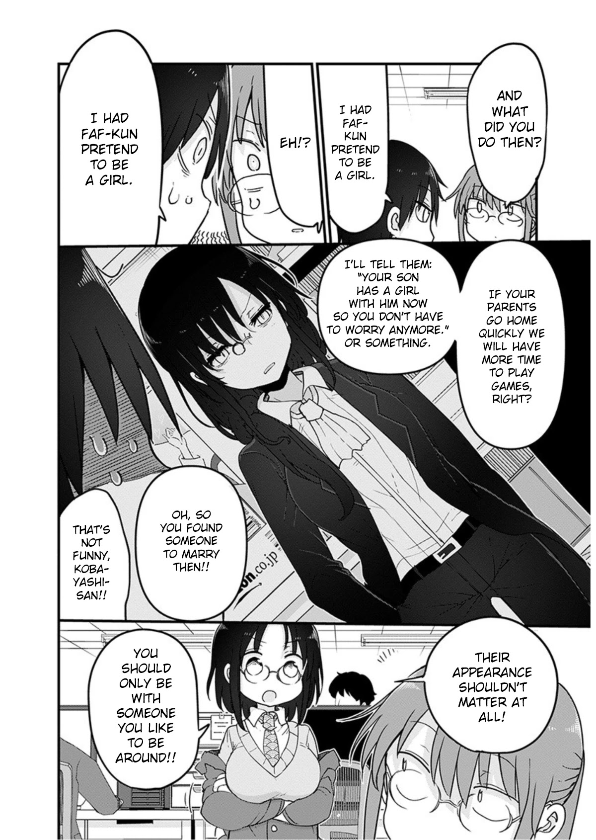 Kobayashi-san Chi no Maid Dragon Chapter 97 page 6 - Chapter 97: Kobayashi and Marriage