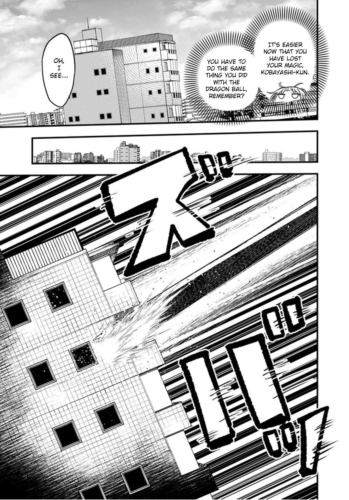Kobayashi-san Chi no Maid Dragon Chapter 99 page 14 - Chapter 99: Kobayashi and the Holy Sword