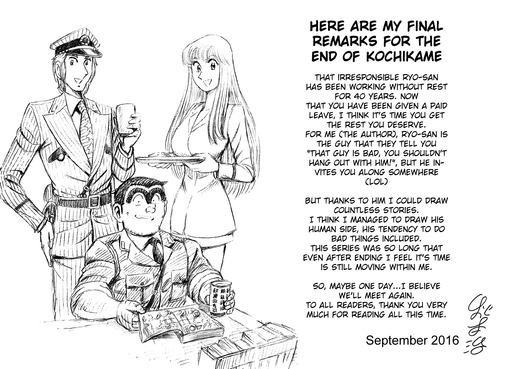 Kochira Katsushikaku Kameari Kouenmae Hashutsujo Chapter 0 page 24 - Chapter 0 : This Is The Police Box In Front Of Kameari Park, Katsushika-Ward (Fi...