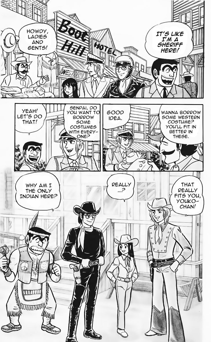 Kochira Katsushikaku Kameari Kouenmae Hashutsujo Chapter 85 page 10 - Chapter 85 : Gunfighter!