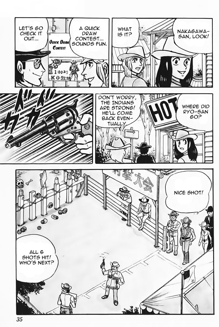 Kochira Katsushikaku Kameari Kouenmae Hashutsujo Chapter 85 page 12 - Chapter 85 : Gunfighter!