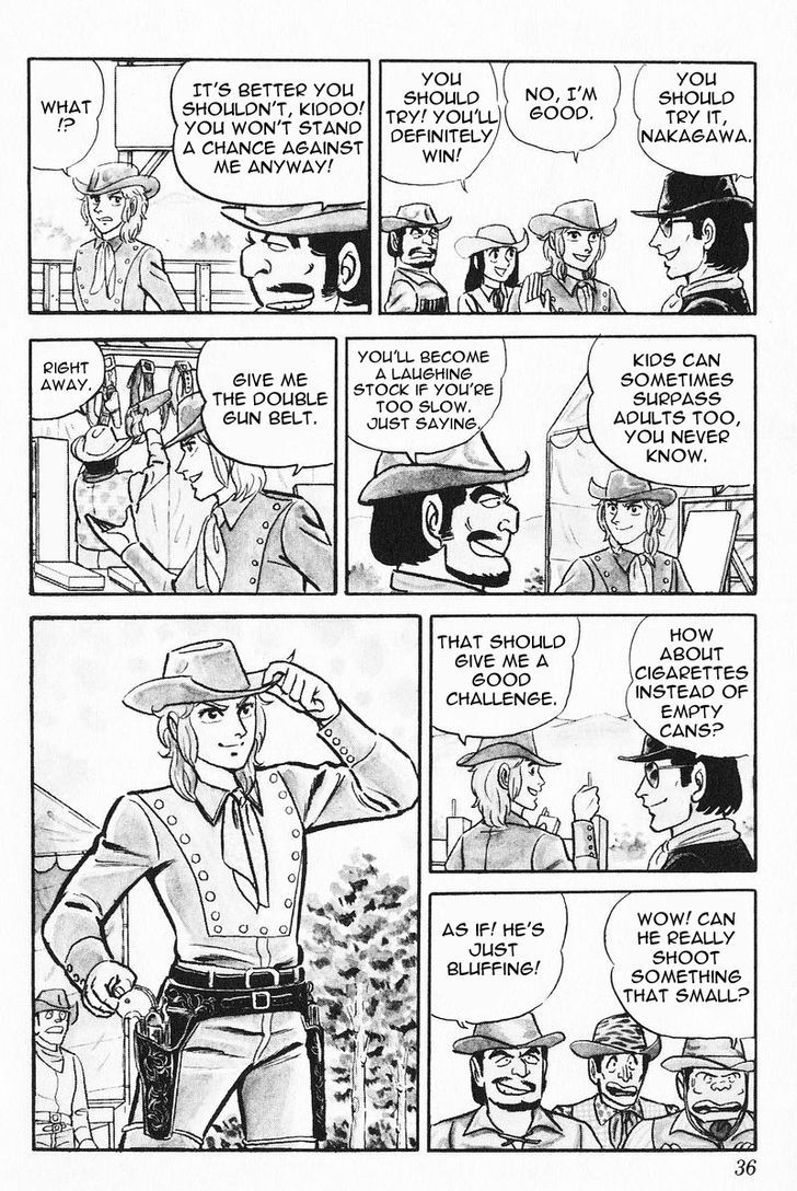 Kochira Katsushikaku Kameari Kouenmae Hashutsujo Chapter 85 page 13 - Chapter 85 : Gunfighter!