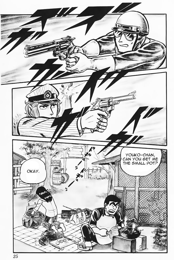 Kochira Katsushikaku Kameari Kouenmae Hashutsujo Chapter 85 page 2 - Chapter 85 : Gunfighter!