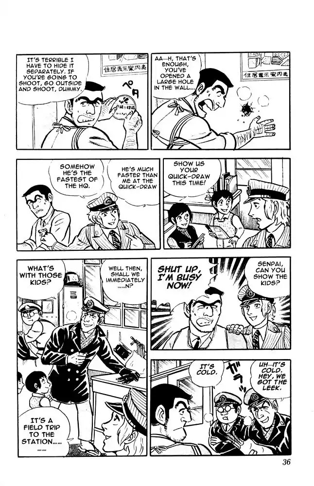 Kochira Katsushikaku Kameari Kouenmae Hashutsujo Chapter 9 page 13 - Chapter 9 : An Abo-Meat-Able Person?!