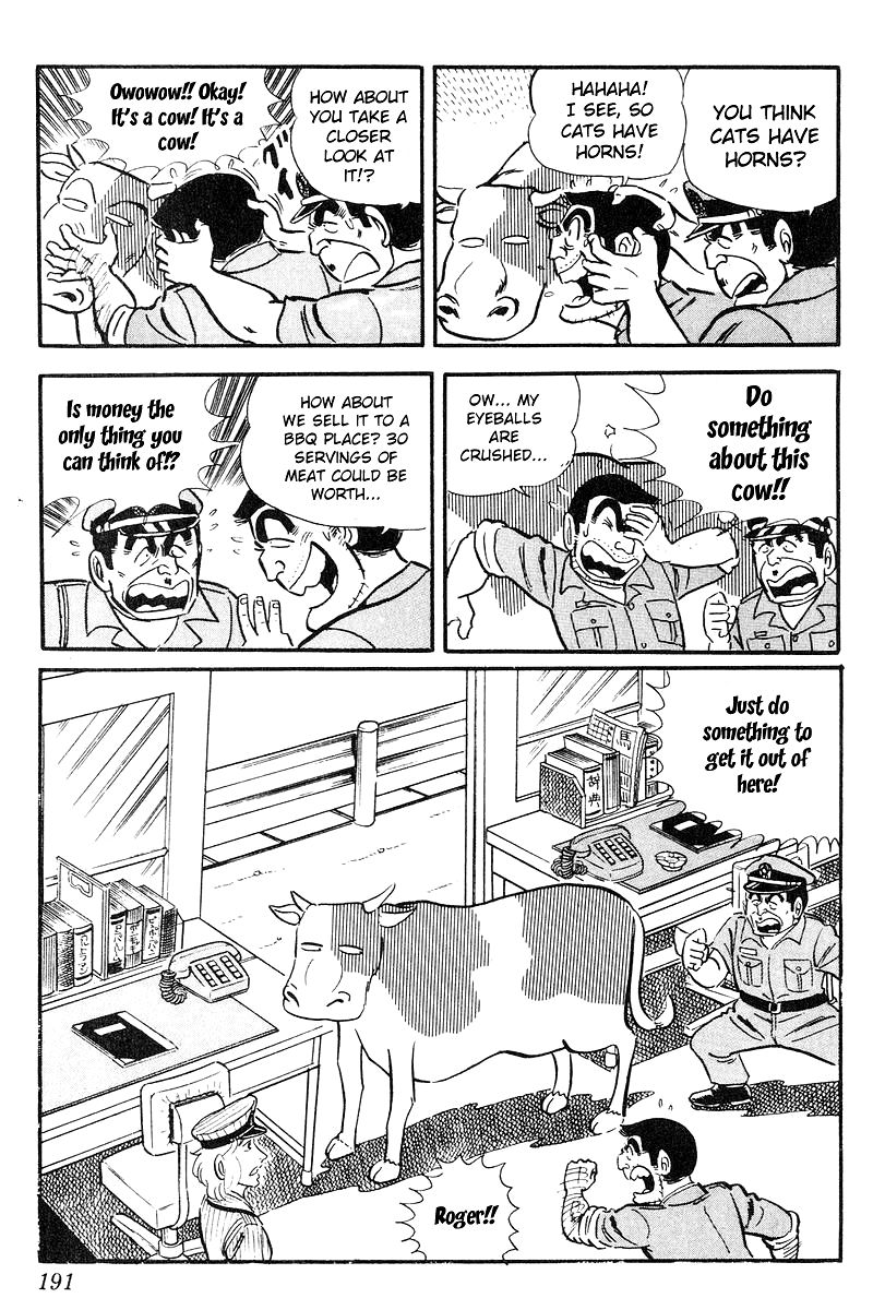 Kochira Katsushikaku Kameari Kouenmae Hashutsujo Chapter 93 page 13 - Chapter 93 : A Cow At The Station