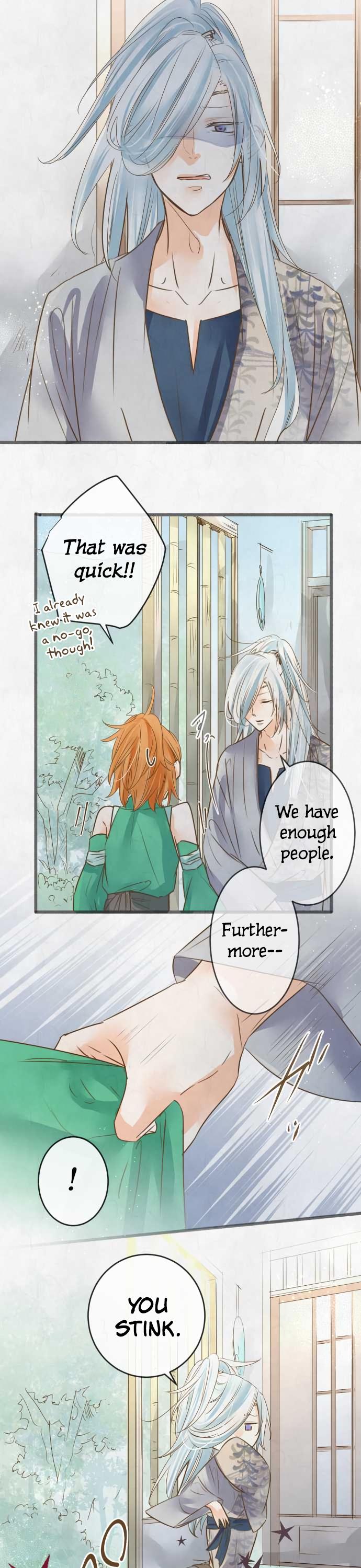 Kochou no Yumeji Chapter 104 page 8 - Chapter 104: Jealous