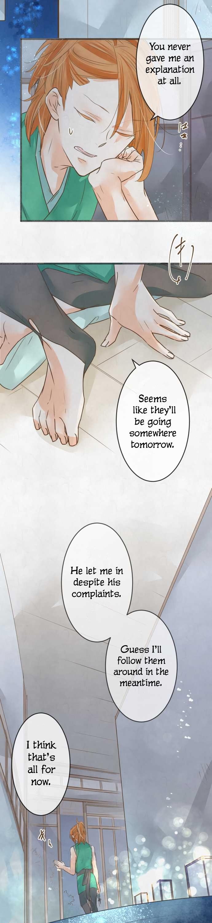 Kochou no Yumeji Chapter 105 page 6 - Chapter 105: Town -Part One-