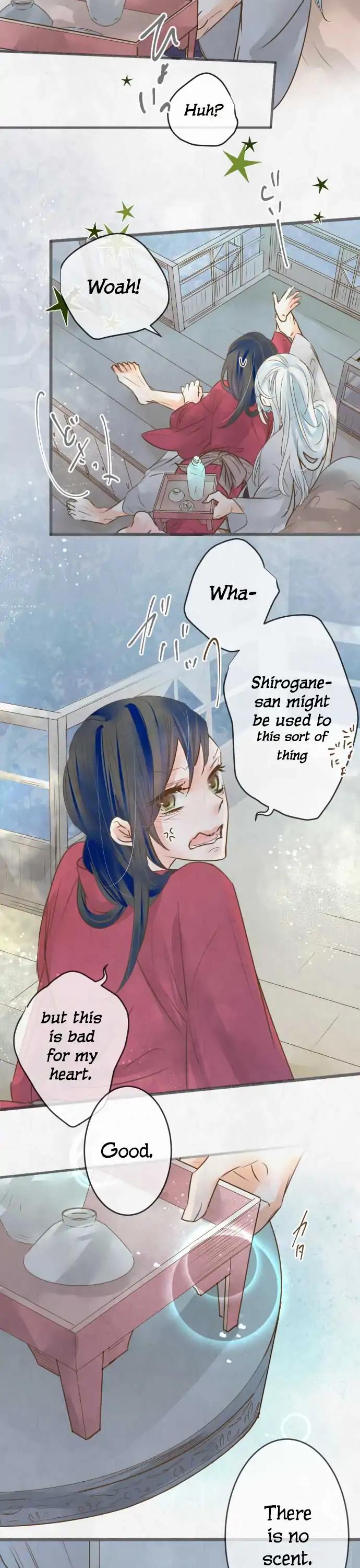 Kochou no Yumeji Chapter 107 page 14 - Chapter 107: Know -Part One-