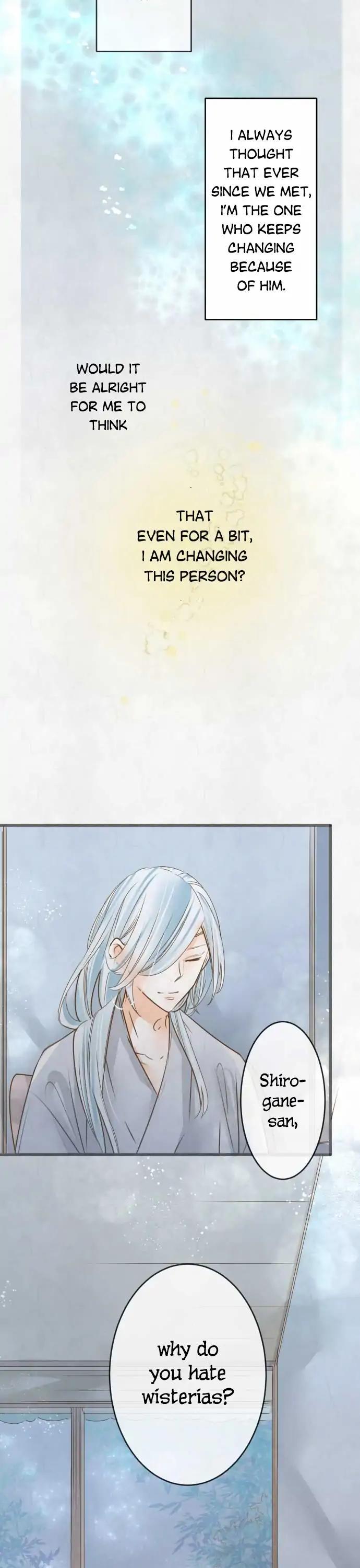 Kochou no Yumeji Chapter 108 page 8 - Chapter 108: Know -Part Two-