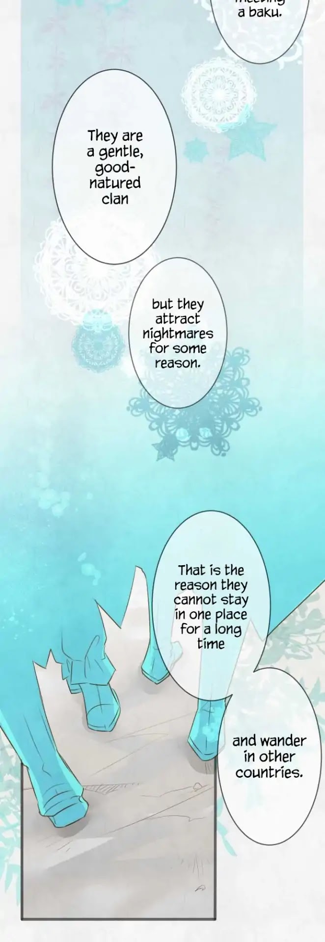Kochou no Yumeji Chapter 110 page 11 - Chapter 110: Baku -Part One-