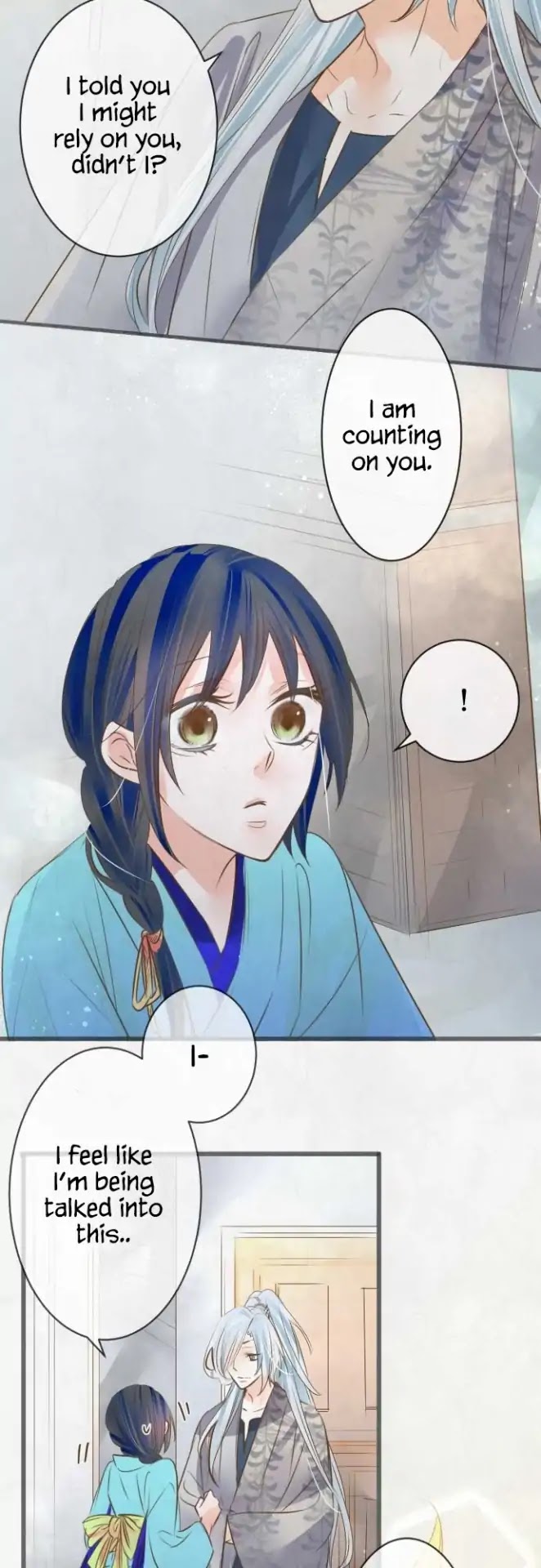 Kochou no Yumeji Chapter 110 page 16 - Chapter 110: Baku -Part One-