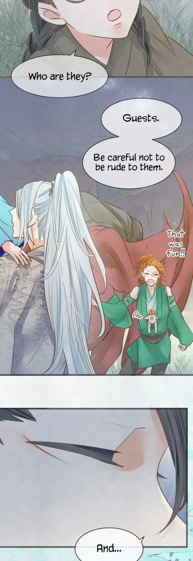 Kochou no Yumeji Chapter 111 page 13 - Chapter 111: Baku -Part Two-