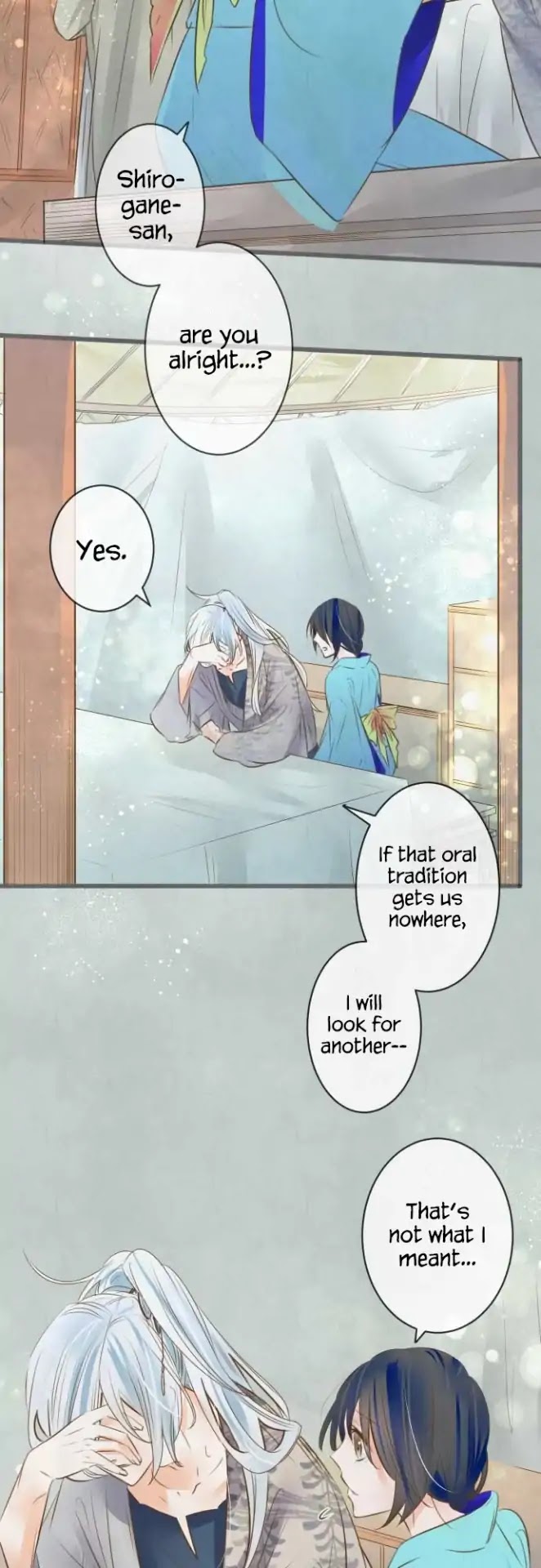 Kochou no Yumeji Chapter 112 page 14 - Chapter 112: Baku -Part Three-