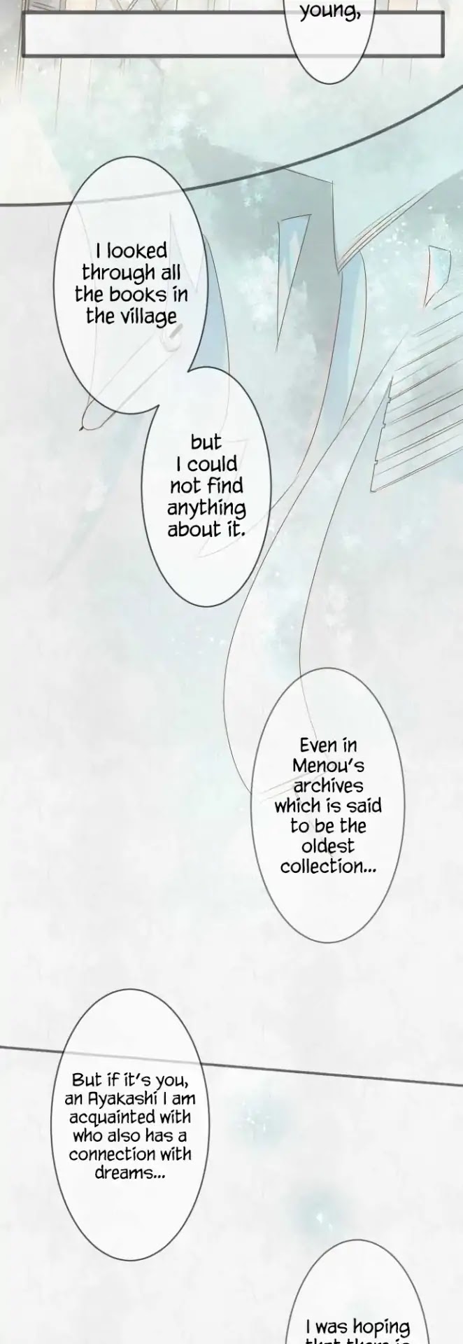 Kochou no Yumeji Chapter 112 page 4 - Chapter 112: Baku -Part Three-
