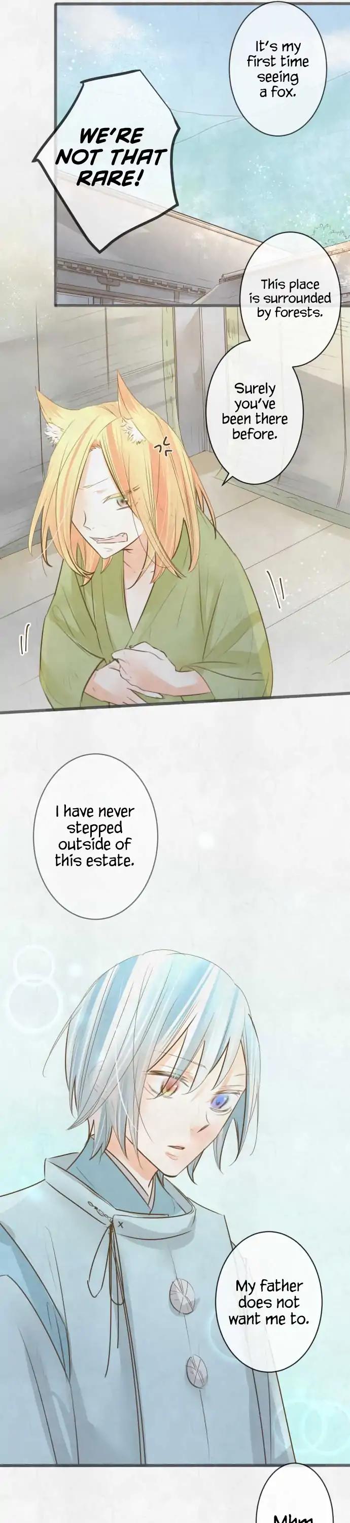 Kochou no Yumeji Chapter 116 page 10 - Chapter 116: Shirogane -Part One-