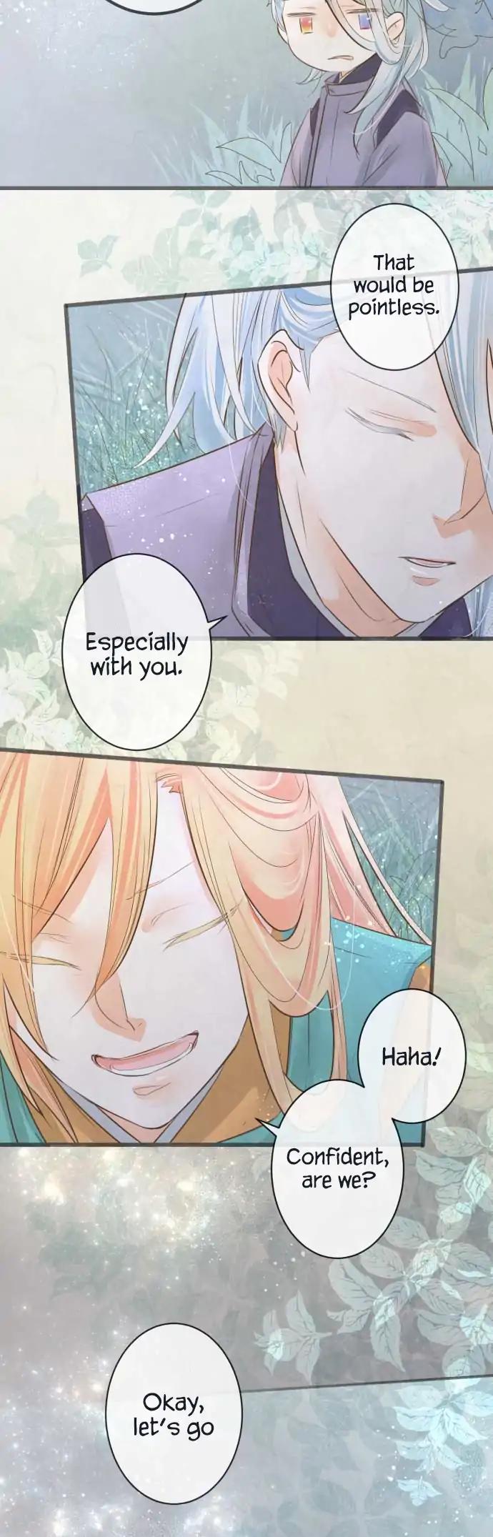 Kochou no Yumeji Chapter 119 page 17 - Chapter 119: Shirogane -Part Four-