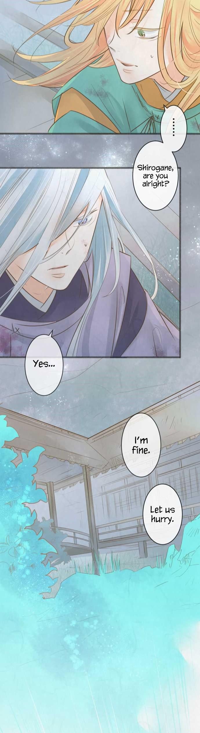 Kochou no Yumeji Chapter 123 page 19 - Chapter 123: Shirogane -Part Eight-
