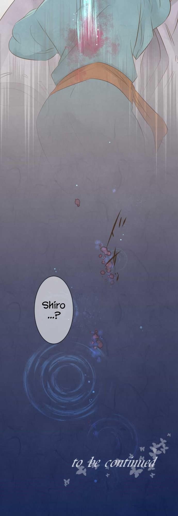 Kochou no Yumeji Chapter 124 page 18 - Chapter 124: Shirogane -Part Nine-