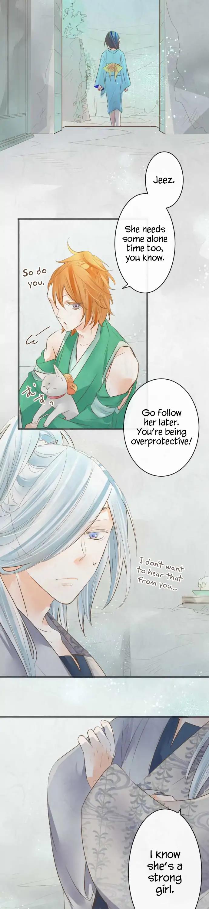 Kochou no Yumeji Chapter 127 page 11 - Chapter 127: Stopover -Part One-