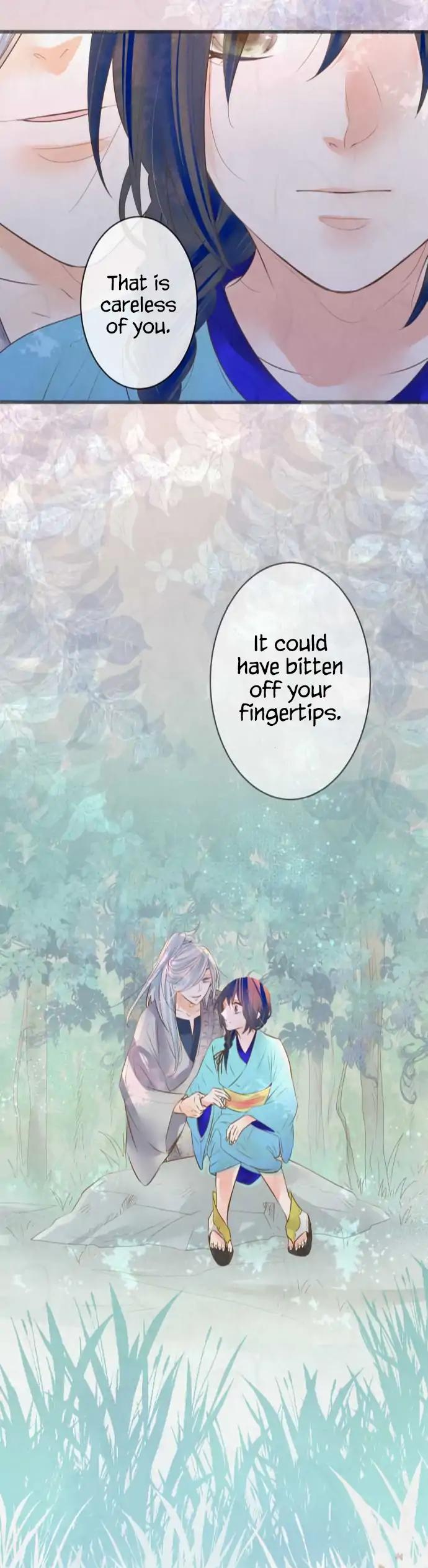 Kochou no Yumeji Chapter 127 page 19 - Chapter 127: Stopover -Part One-