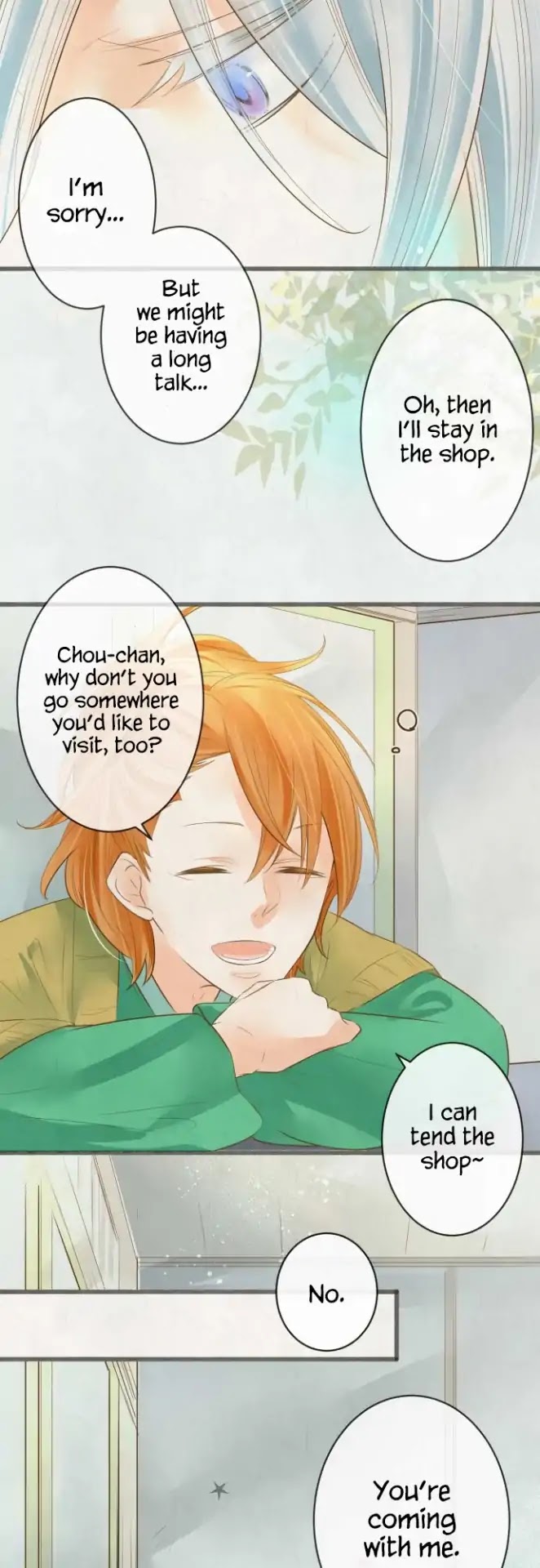 Kochou no Yumeji Chapter 133 page 15 - Chapter 133: Autumn