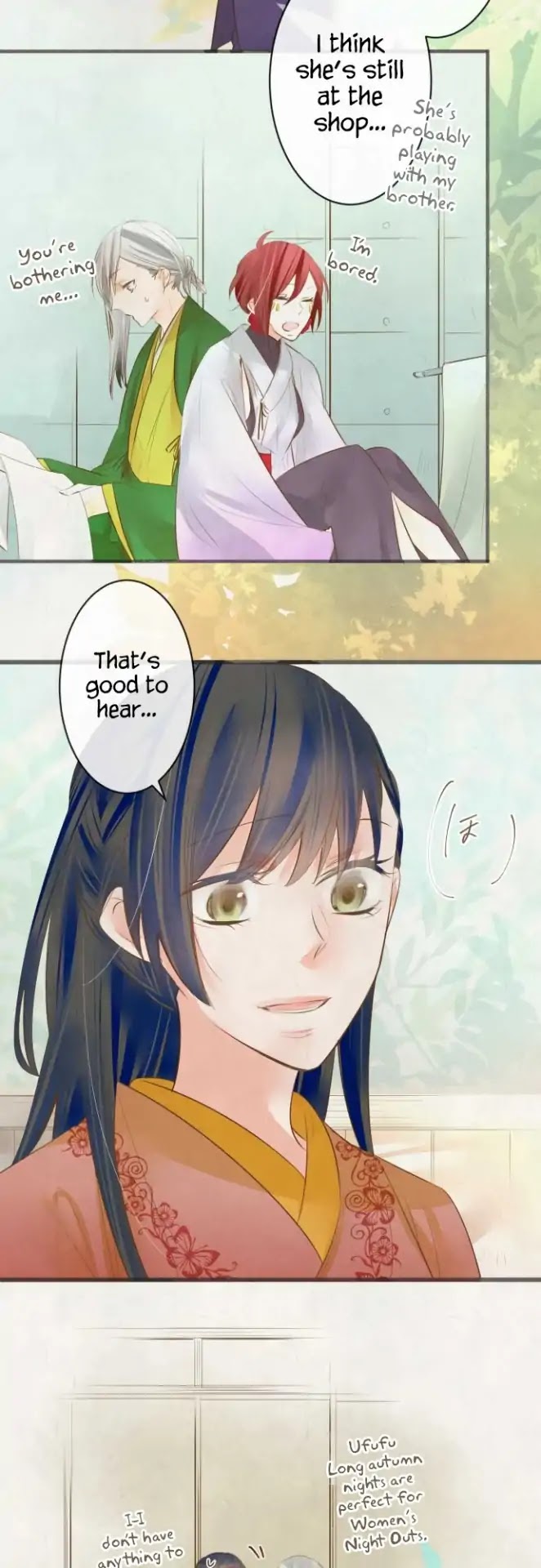 Kochou no Yumeji Chapter 133 page 8 - Chapter 133: Autumn