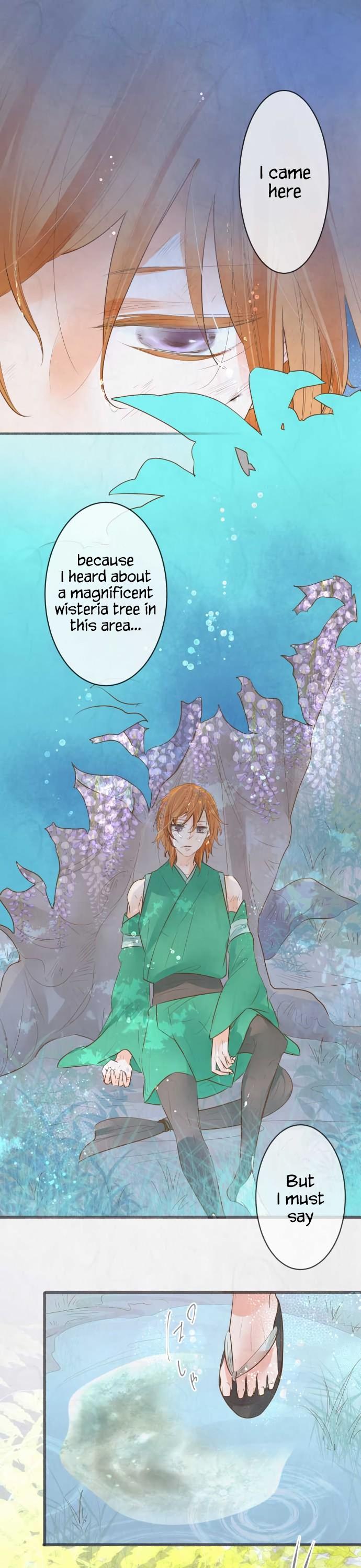 Kochou no Yumeji Chapter 138 page 2 - Chapter 138: Wisteria -Part One-
