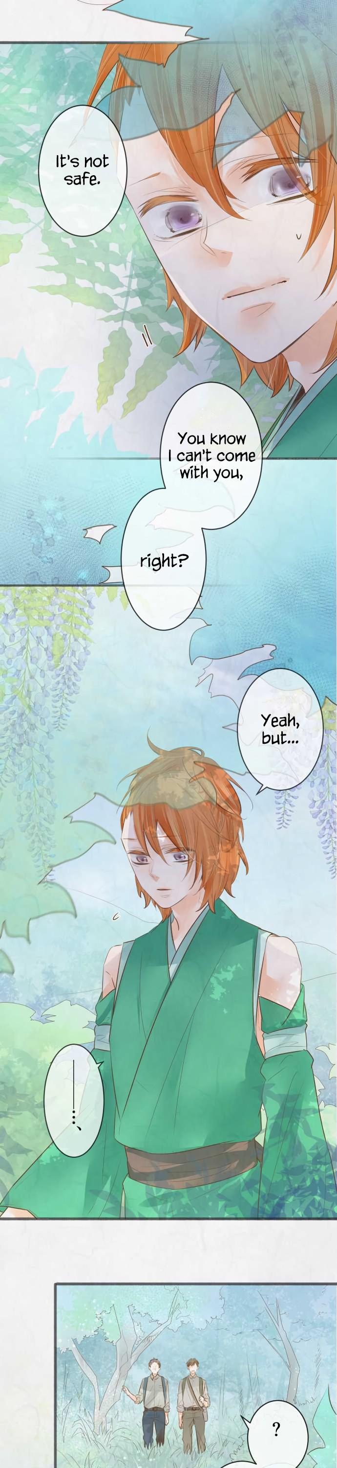 Kochou no Yumeji Chapter 141 page 5 - Chapter 141: Wisteria -Part Four-