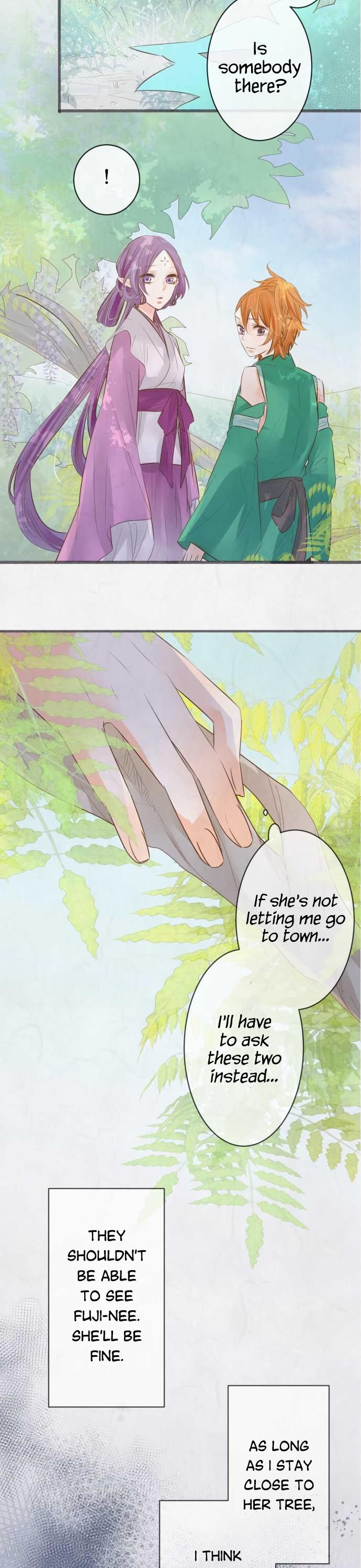 Kochou no Yumeji Chapter 141 page 6 - Chapter 141: Wisteria -Part Four-