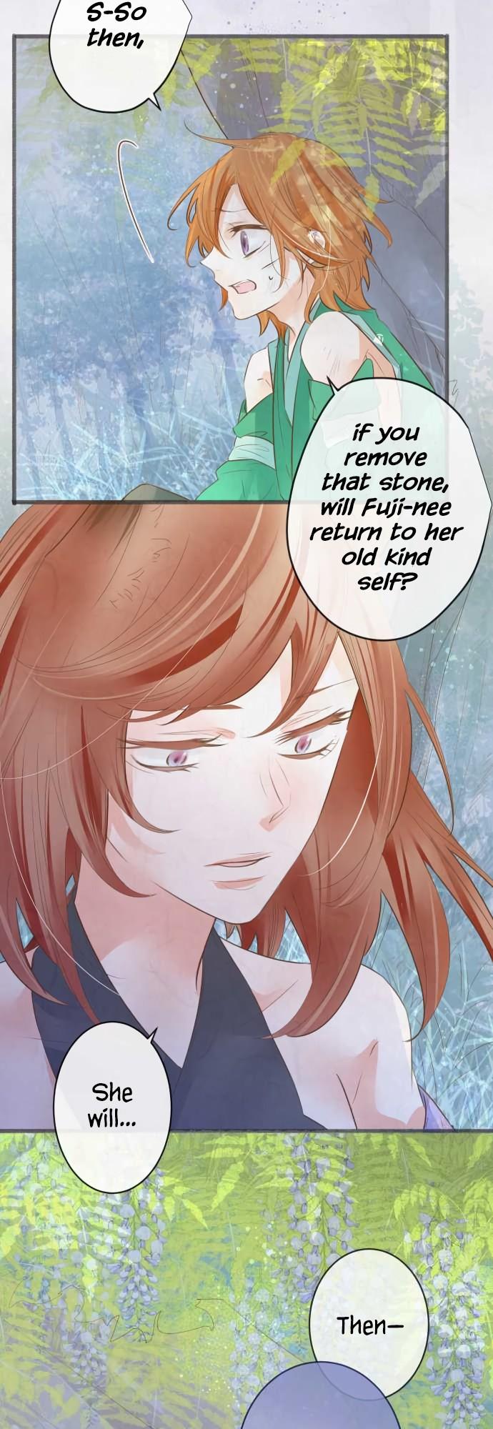 Kochou no Yumeji Chapter 143 page 4 - Chapter 143: Wisteria -Part Six-
