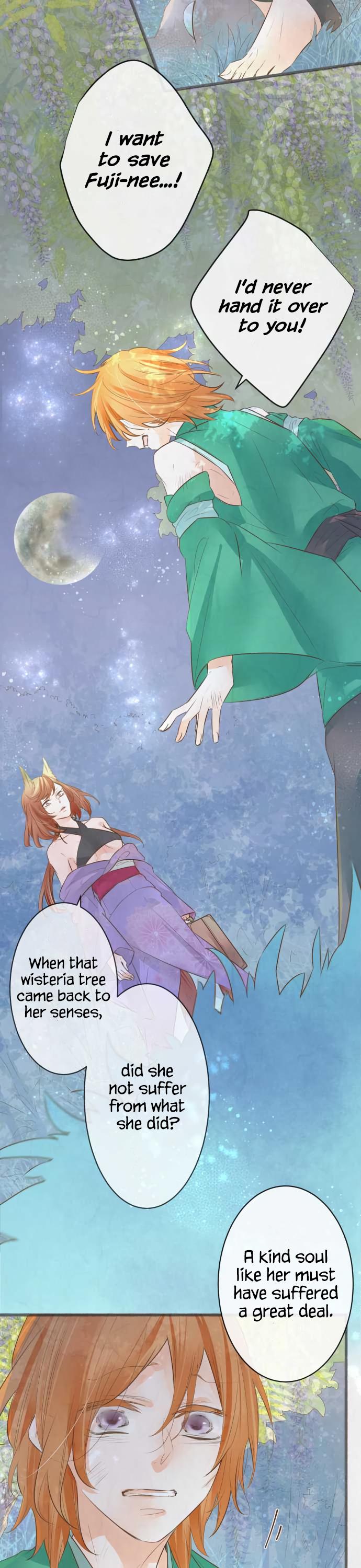 Kochou no Yumeji Chapter 143 page 6 - Chapter 143: Wisteria -Part Six-