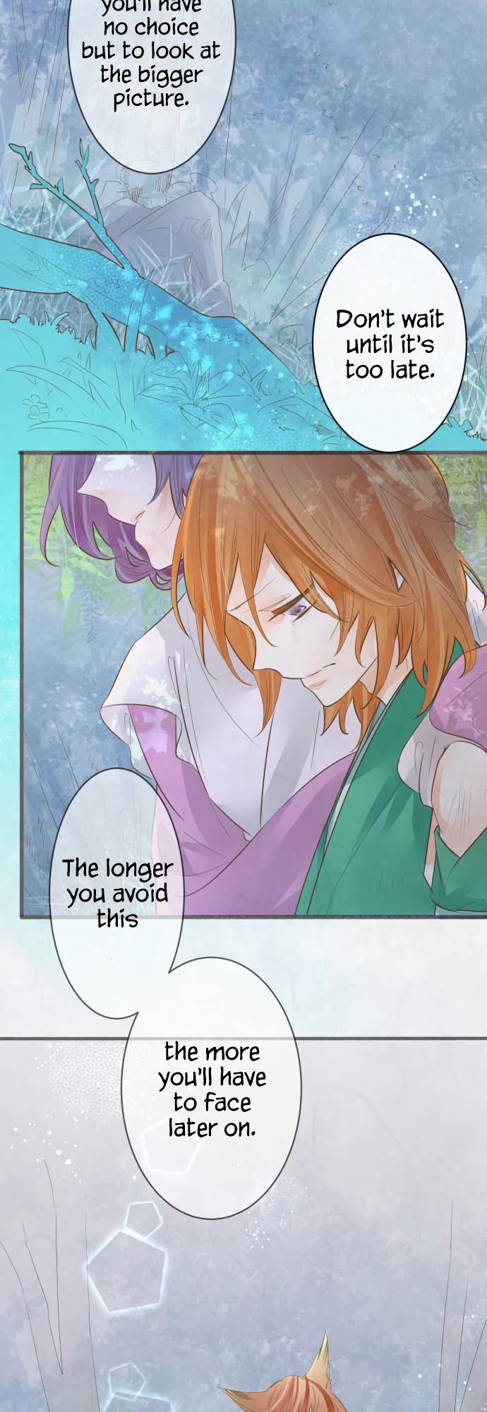 Kochou no Yumeji Chapter 143 page 8 - Chapter 143: Wisteria -Part Six-