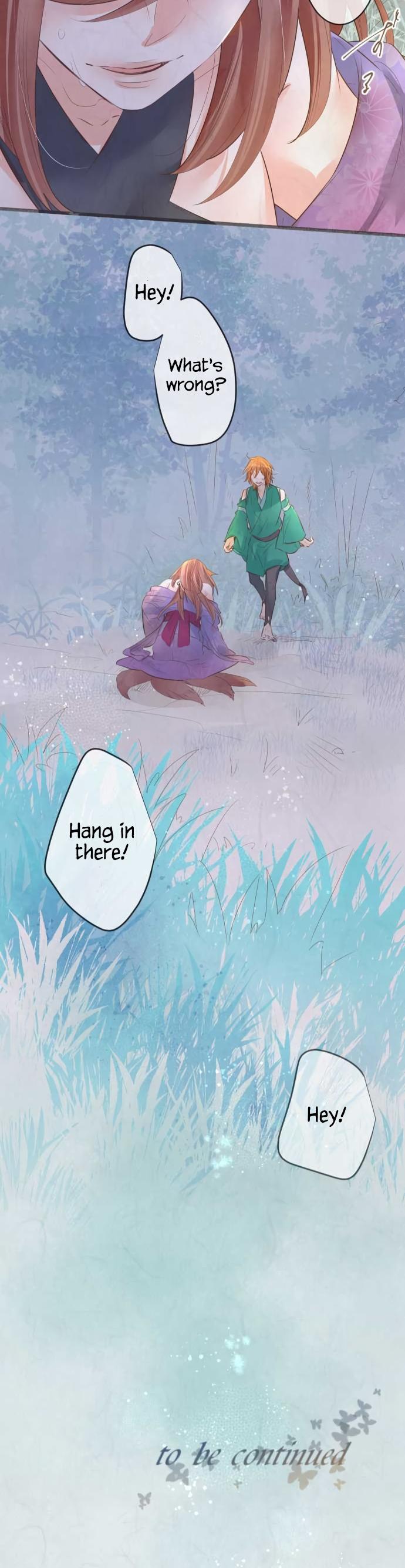 Kochou no Yumeji Chapter 144 page 21 - Chapter 144: Wisteria -Part Seven-
