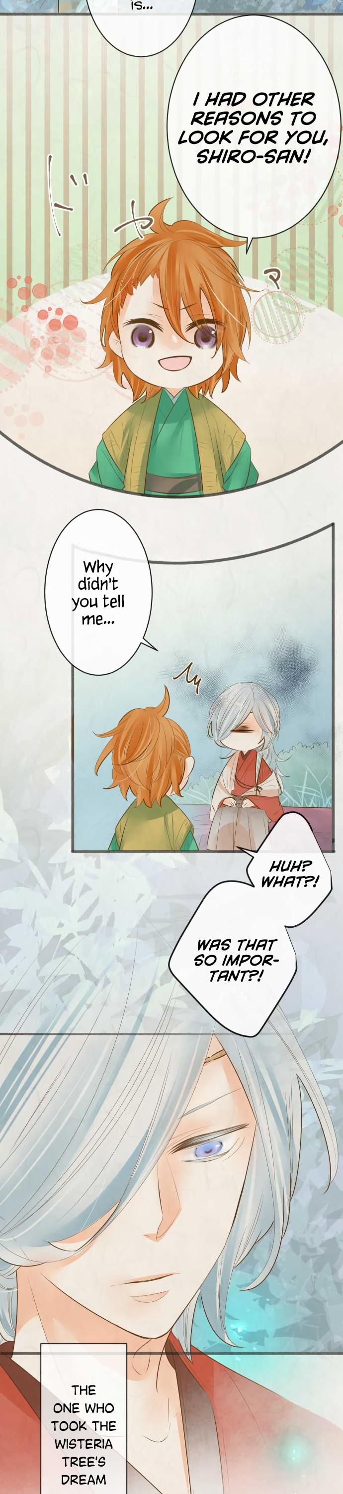 Kochou no Yumeji Chapter 146 page 7 - Chapter 146: Wisteria -After-
