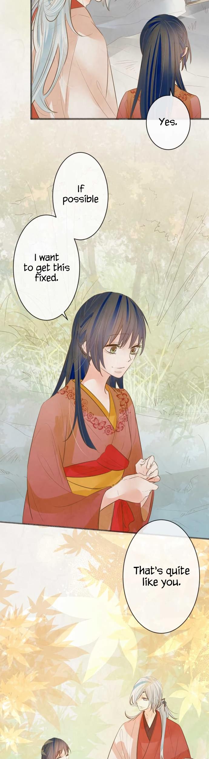 Kochou no Yumeji Chapter 149 page 3 - Chapter 149: Change -Part Two-