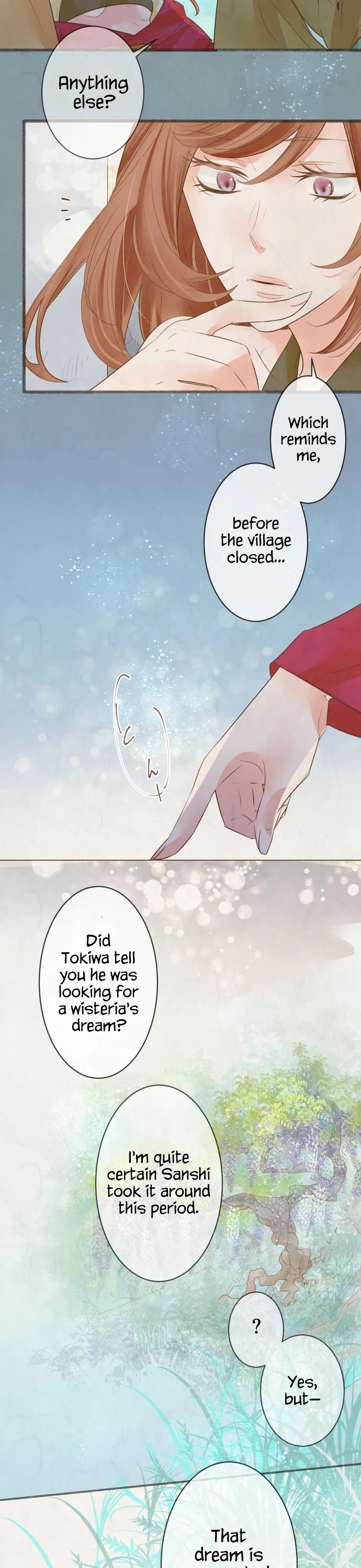 Kochou no Yumeji Chapter 156 page 8 - Chapter 156: Preparation -Part Two-