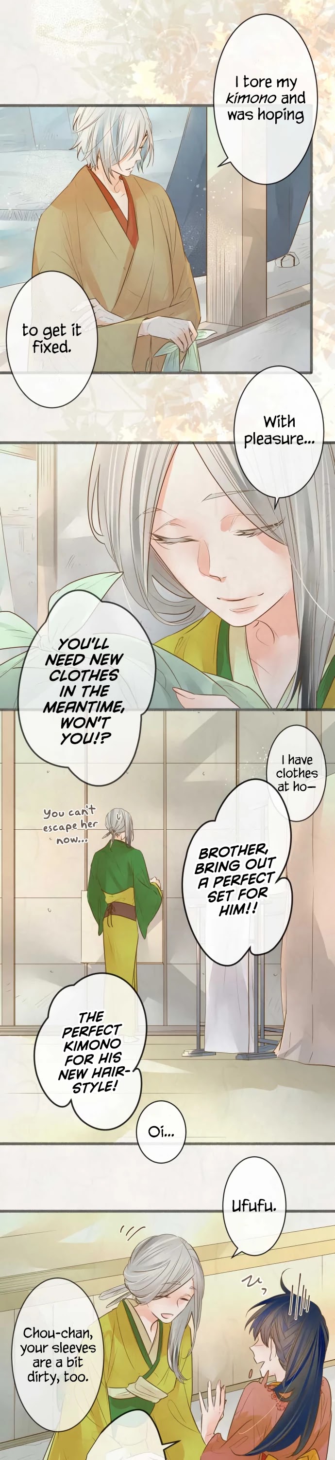 Kochou no Yumeji Chapter 160 page 11 - Chapter 160: Path -Part One-