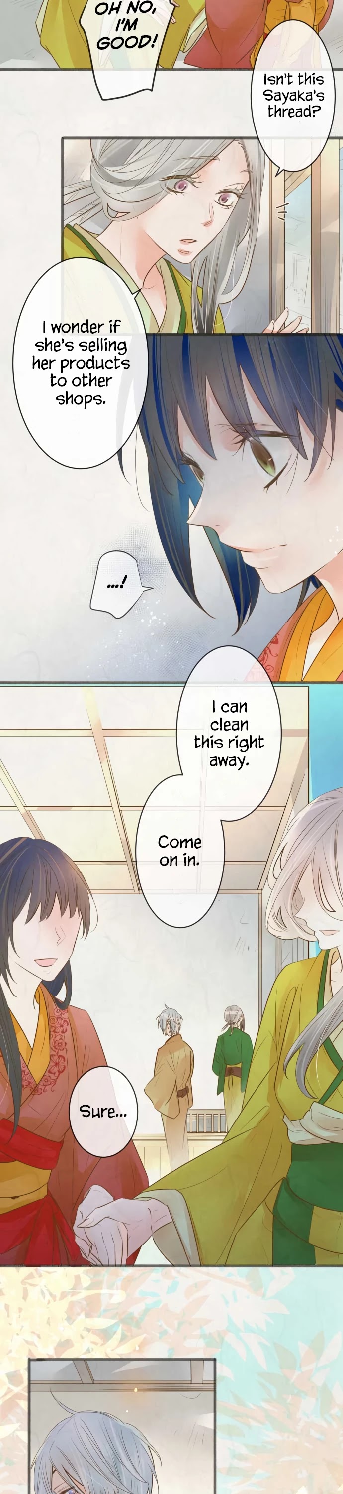 Kochou no Yumeji Chapter 160 page 12 - Chapter 160: Path -Part One-