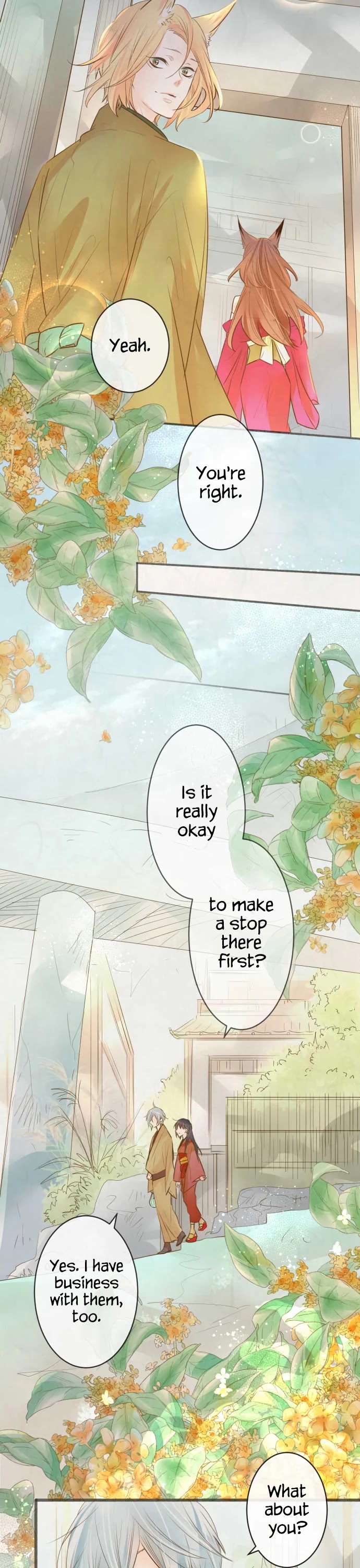 Kochou no Yumeji Chapter 160 page 7 - Chapter 160: Path -Part One-