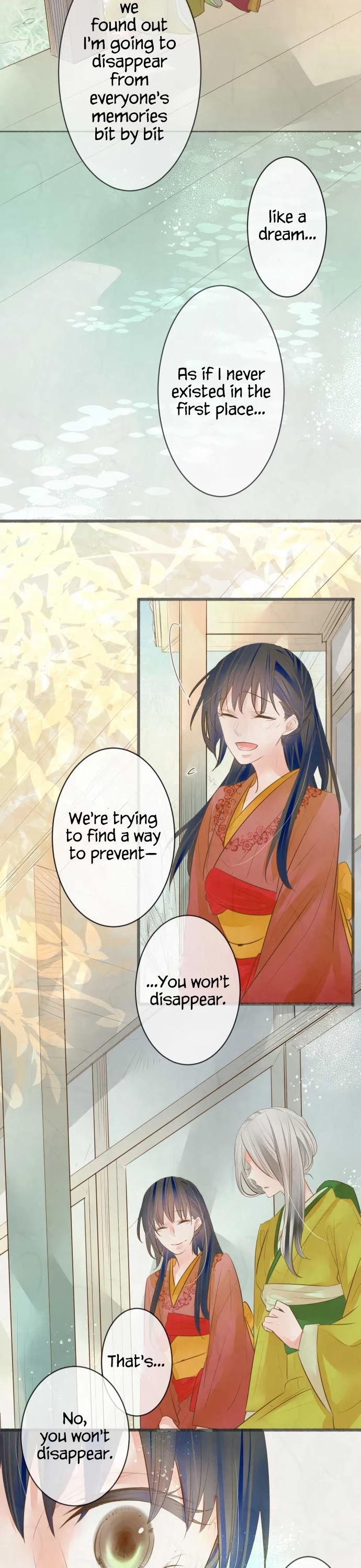 Kochou no Yumeji Chapter 161 page 13 - Chapter 161: Path -Part Two-