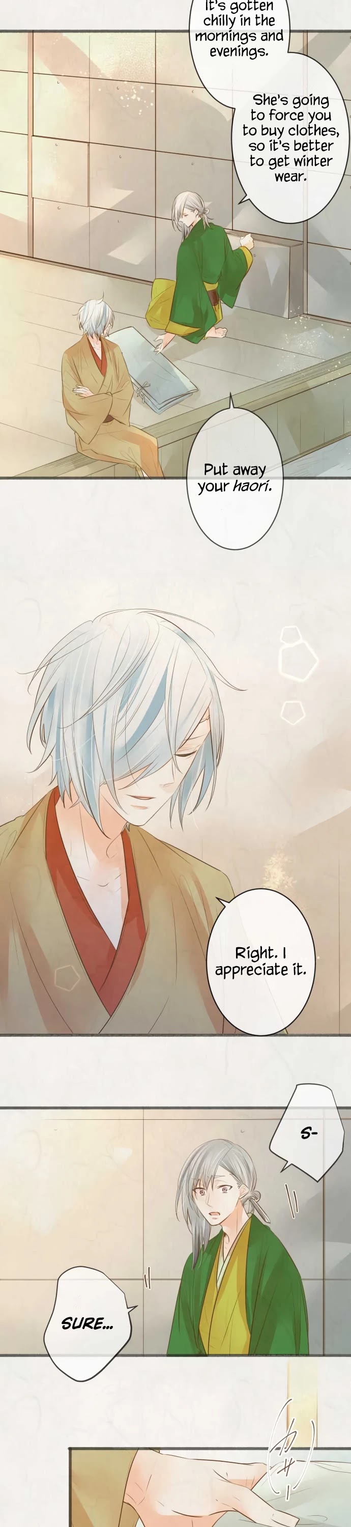 Kochou no Yumeji Chapter 161 page 3 - Chapter 161: Path -Part Two-