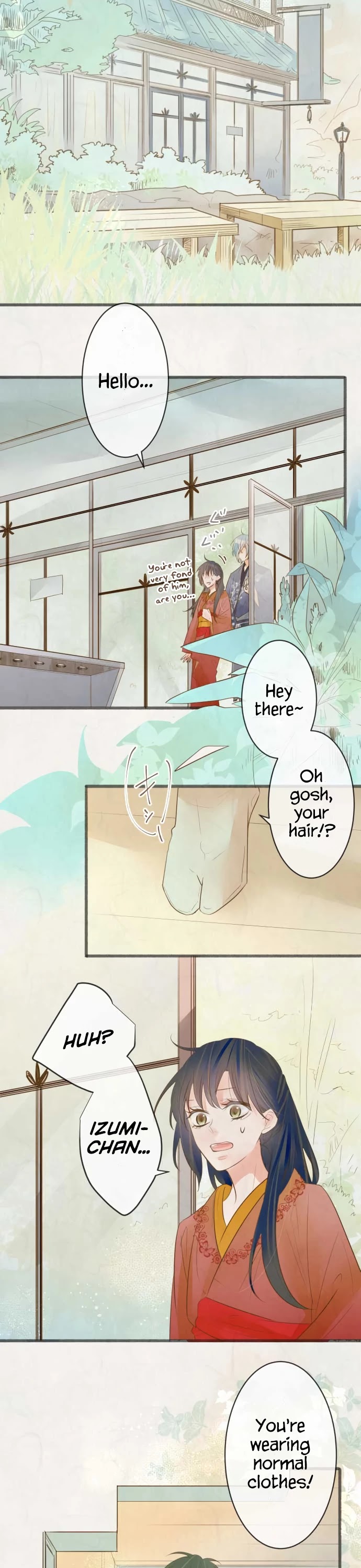 Kochou no Yumeji Chapter 162 page 11 - Chapter 162: Promise -Part One-