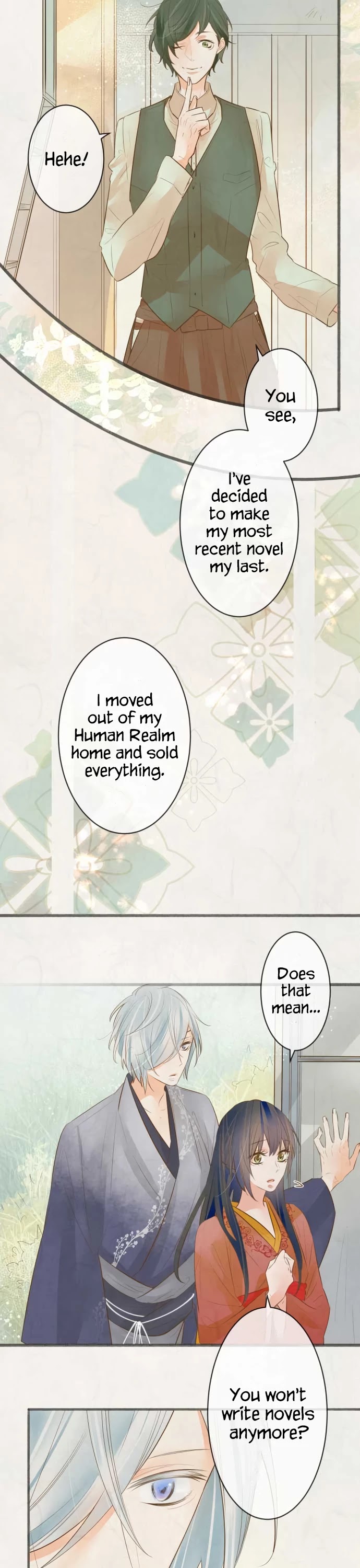 Kochou no Yumeji Chapter 162 page 12 - Chapter 162: Promise -Part One-