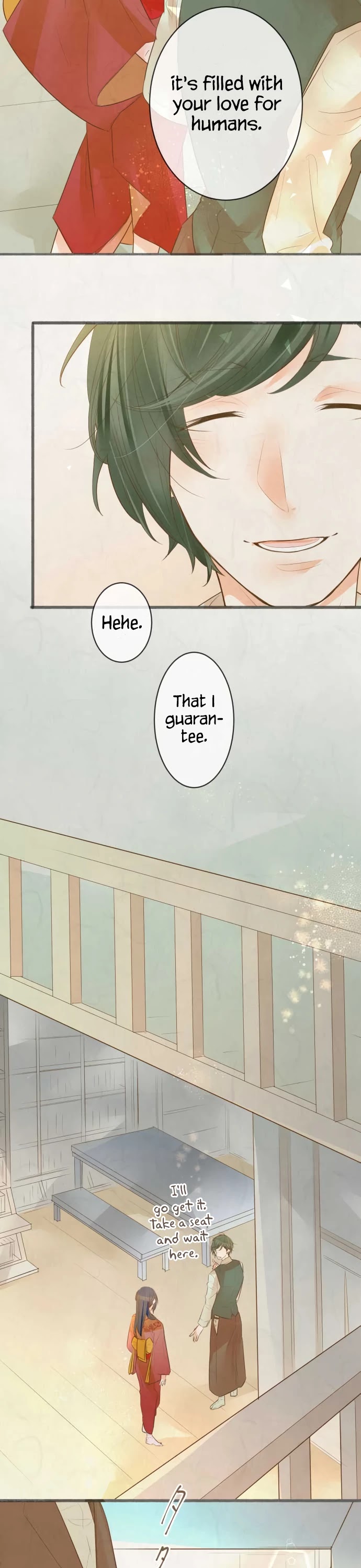 Kochou no Yumeji Chapter 162 page 16 - Chapter 162: Promise -Part One-