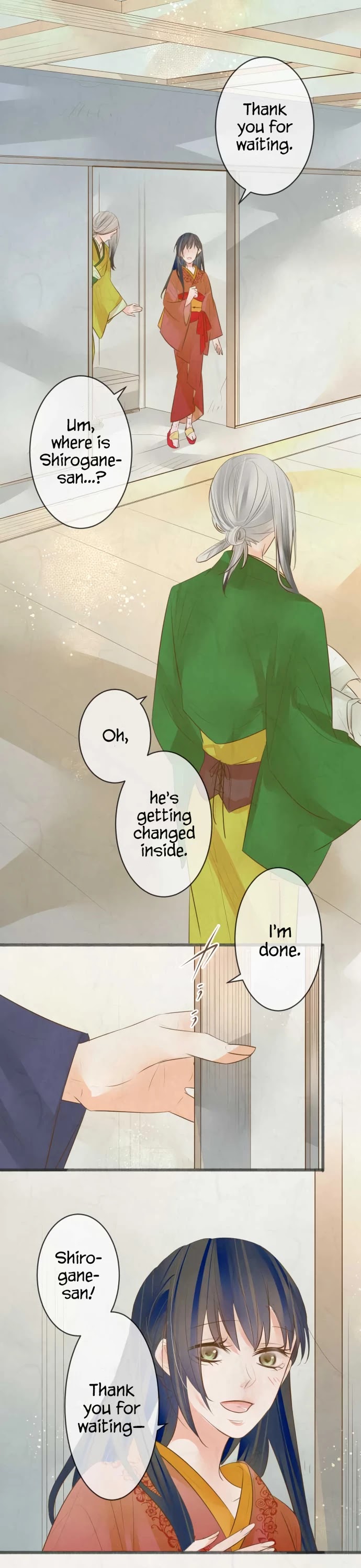 Kochou no Yumeji Chapter 162 page 2 - Chapter 162: Promise -Part One-