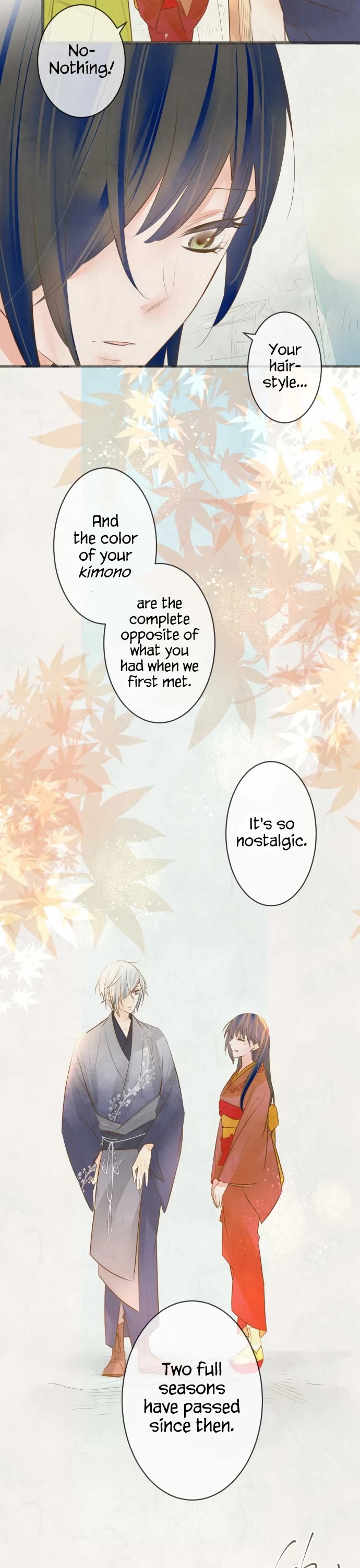 Kochou no Yumeji Chapter 162 page 4 - Chapter 162: Promise -Part One-