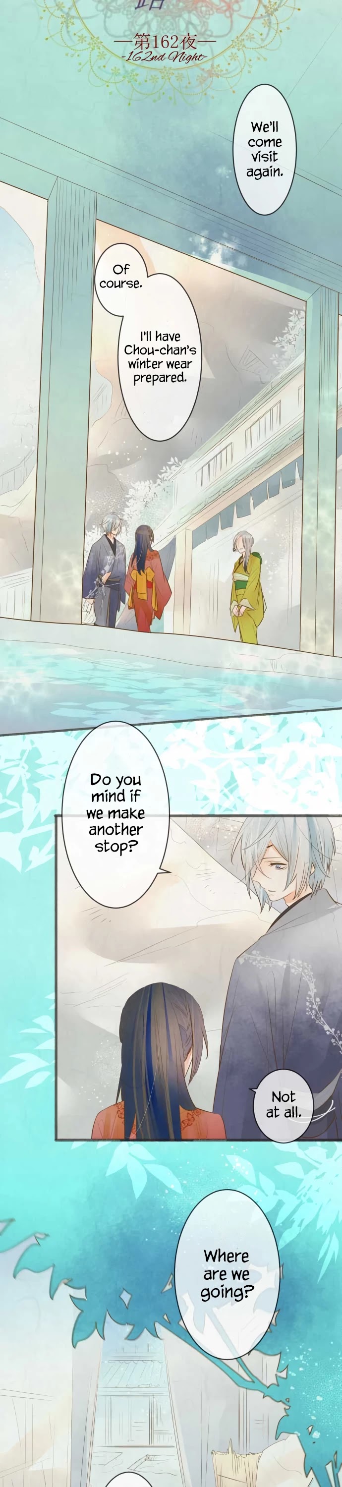 Kochou no Yumeji Chapter 162 page 7 - Chapter 162: Promise -Part One-