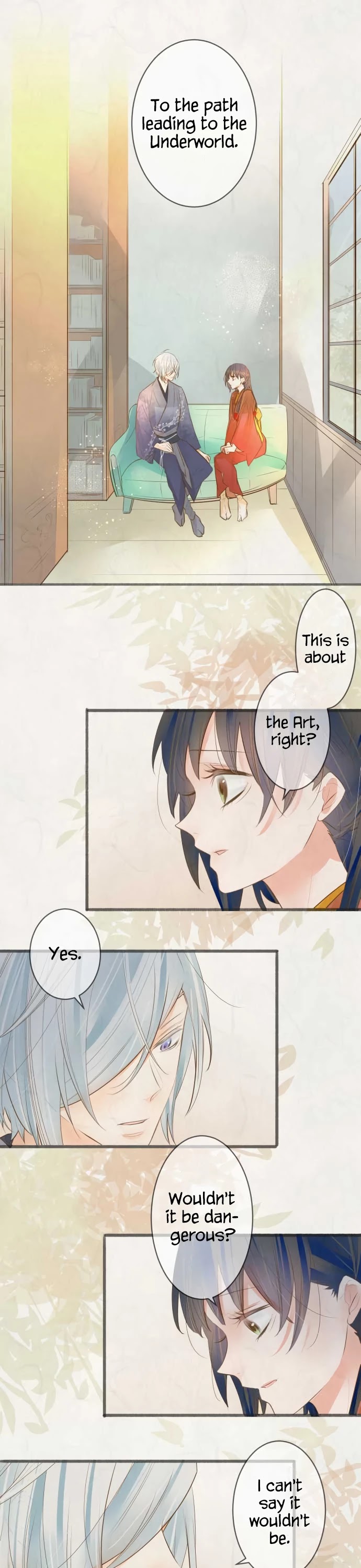 Kochou no Yumeji Chapter 163 page 10 - Chapter 163: Promise -Part Two-