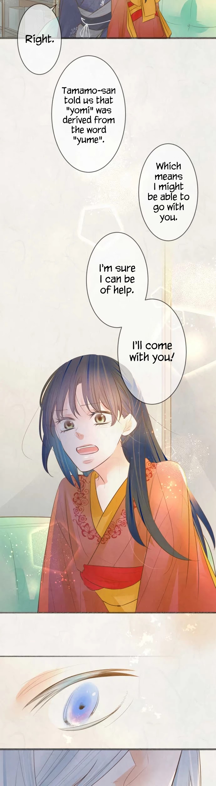 Kochou no Yumeji Chapter 163 page 12 - Chapter 163: Promise -Part Two-