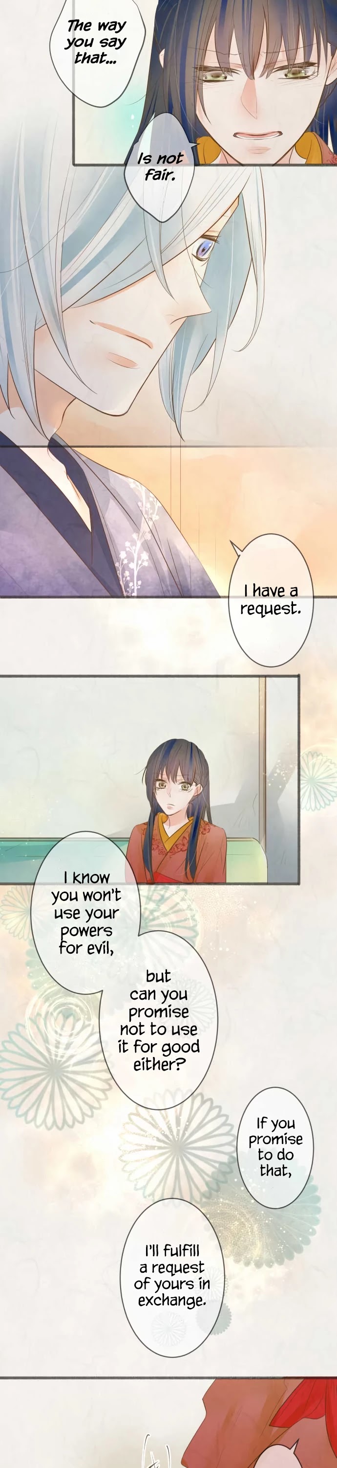 Kochou no Yumeji Chapter 163 page 14 - Chapter 163: Promise -Part Two-